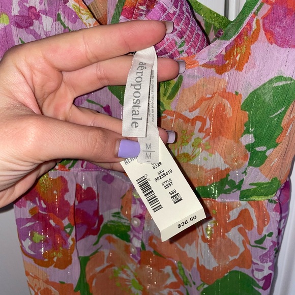 Aeropostale Floral Tank - Picture 3 of 5